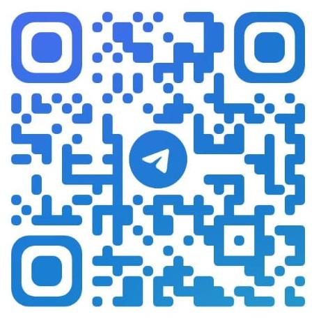 QR коде канала в ТГ